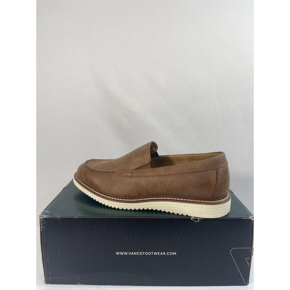 Vance ONEAL-WD Shoes Mens Size 12 Walnut Brown Slip On Loafers Casual New Box main image 8